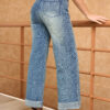 JEANS TALIA PALAZZO 029 - CELESTE - Imagen 3