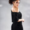 POLO CROP SAMY 008 - NEGRO - Imagen 2