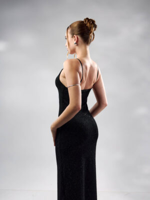 Alternative view of VESTIDO NELLY 010 - NEGRO