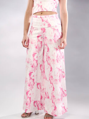 Alternative view of PANTALON LORENA GL0023 - FUCSIA