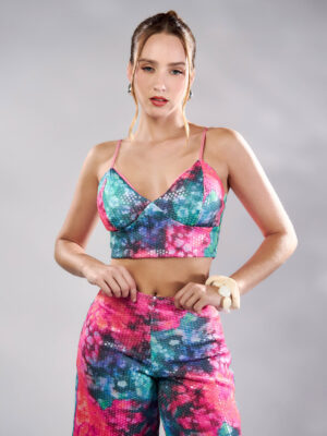 TOP MERMAID 017 - ROSADO