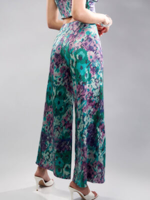 Alternative view of PANTALON MERMAID 016 - MORADO