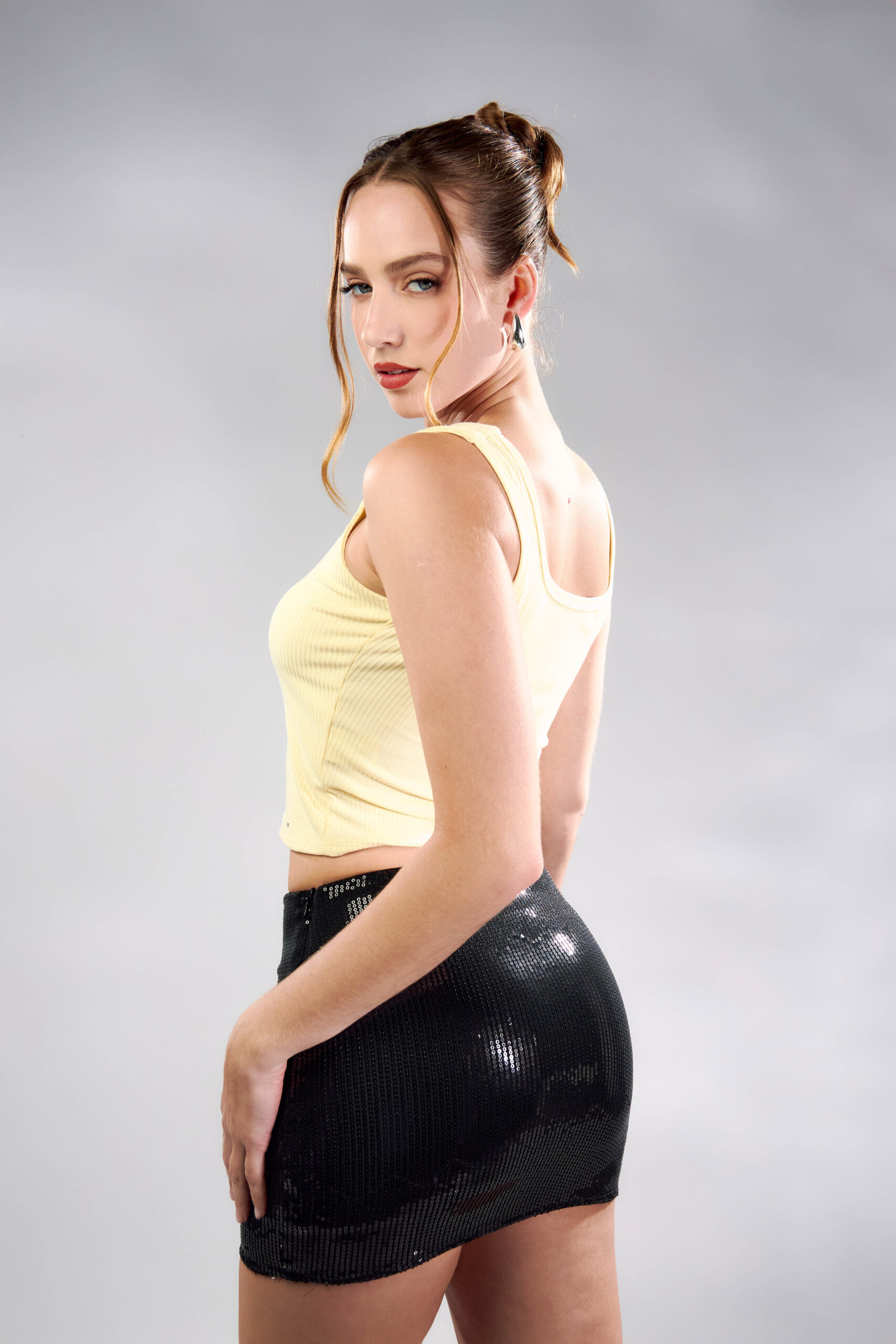 FALDA MAGGIE 003 - NEGRO - Imagen 2